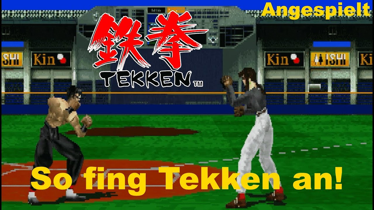 Der Start einer großen Prügelserie - Tekken PS1 - #angespielt #tekken #playstation