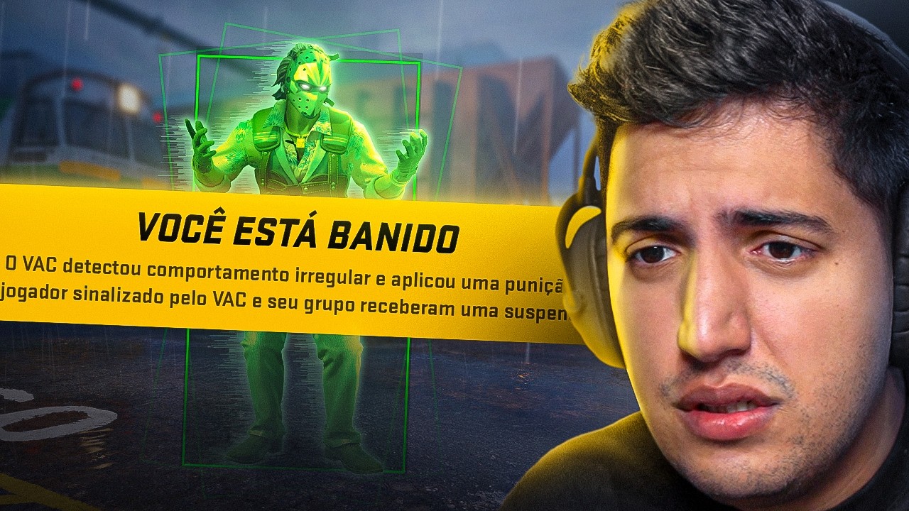 isso é um absurdo, eu não to acreditando... FUI BANIDO NO CS 2 (VALVE COMETEU UM GRANDE ERRO COMIGO)