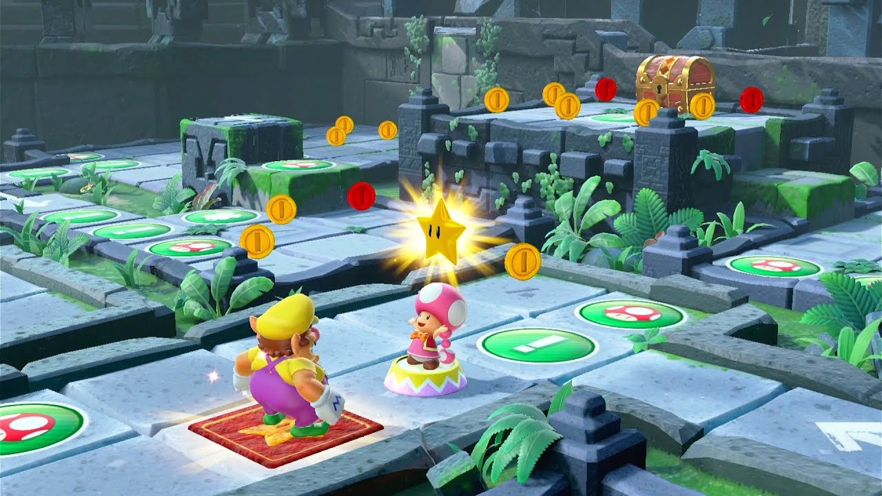 Super Mario Party — Partner Party №1 | Bowser & Peach vs Wario & Mario