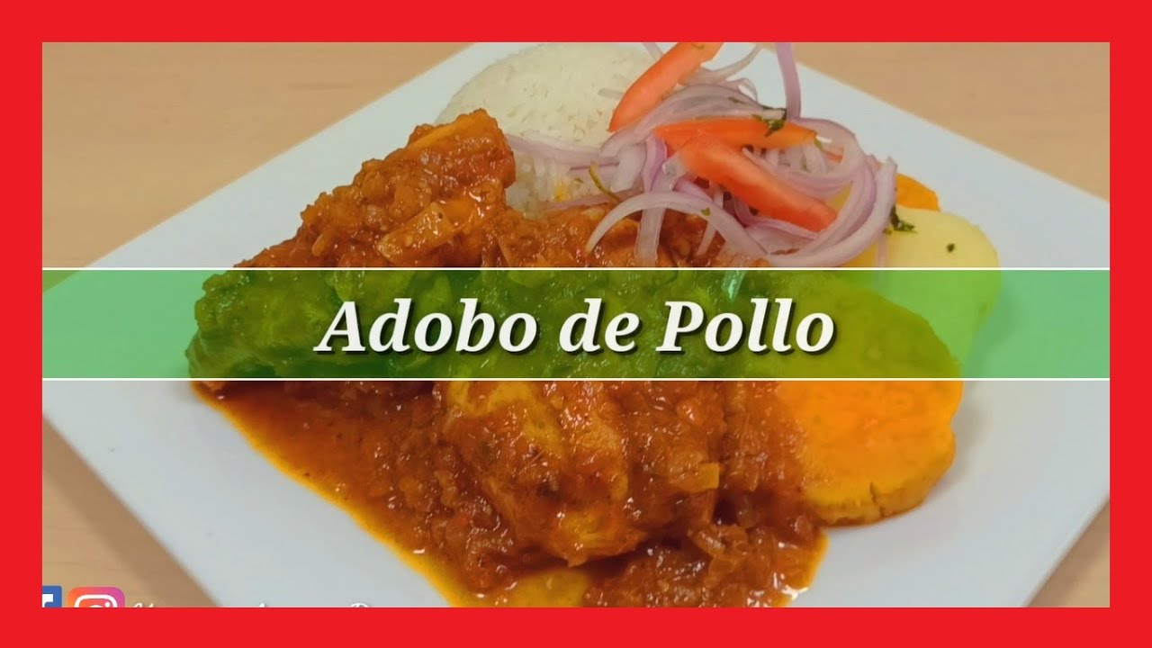 Como preparar ADOBO DE POLLO - Receta fácil - Kusina al toque Perú