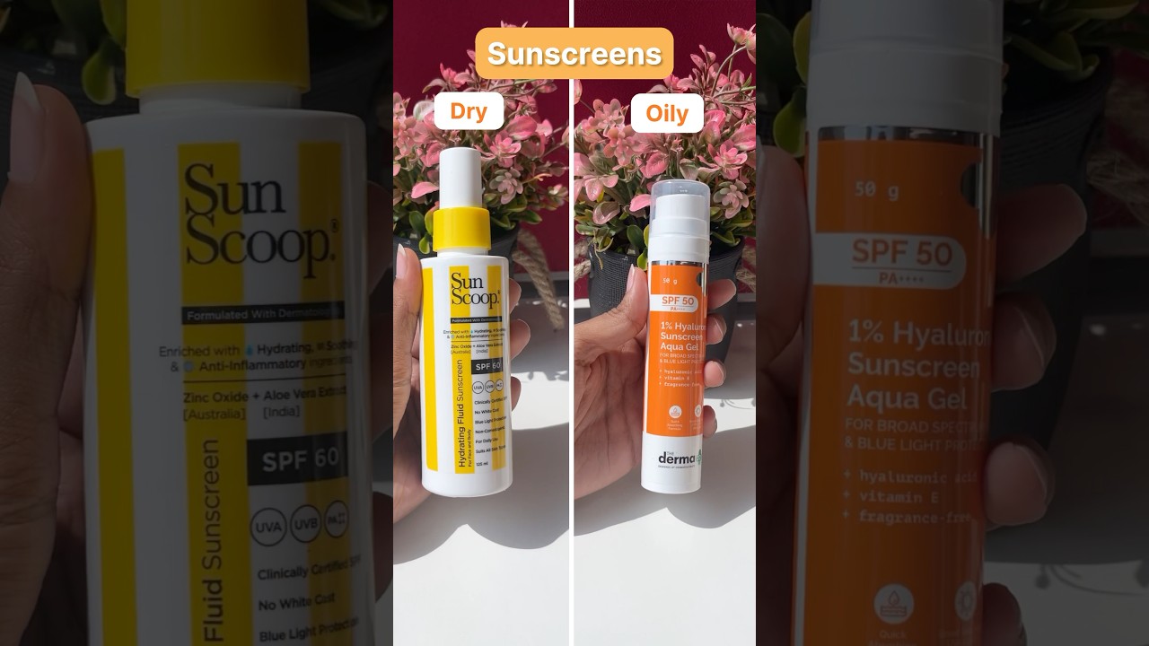 Best Sunscreen Picks for Dry vs Oily Skin | Top Makeup Products for Every Skin Type | Nykaa 