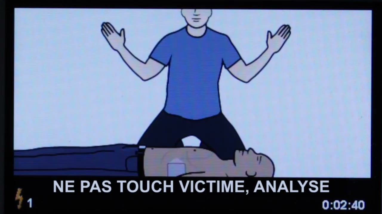 Zoll aed 3 pour une intervention d'urgence rcp