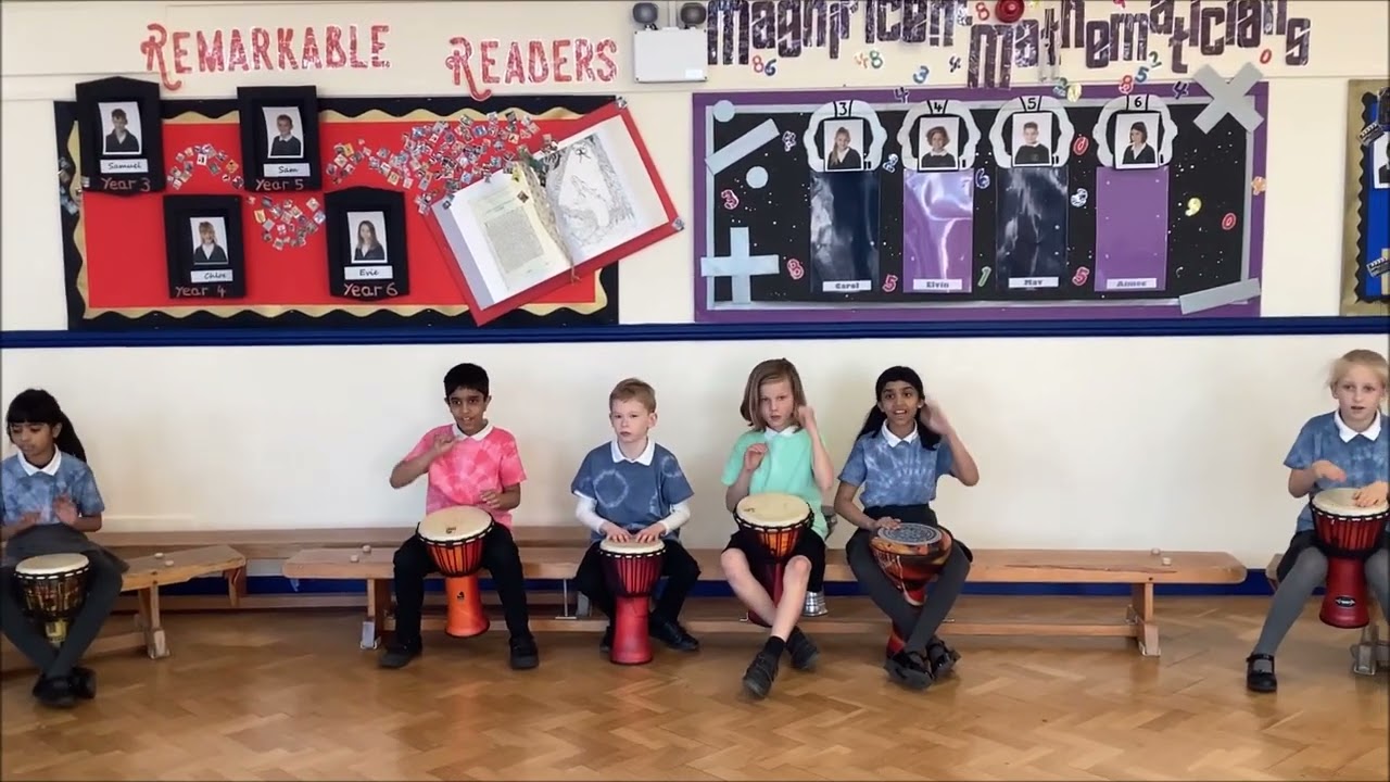 Year 4's Maya-inspired Drumming Workshop