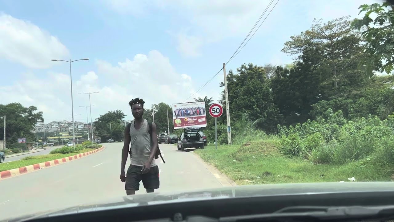 welcome to Abidjan: Bingerville is beautiful,  sharing 12 minutes Ride#travel