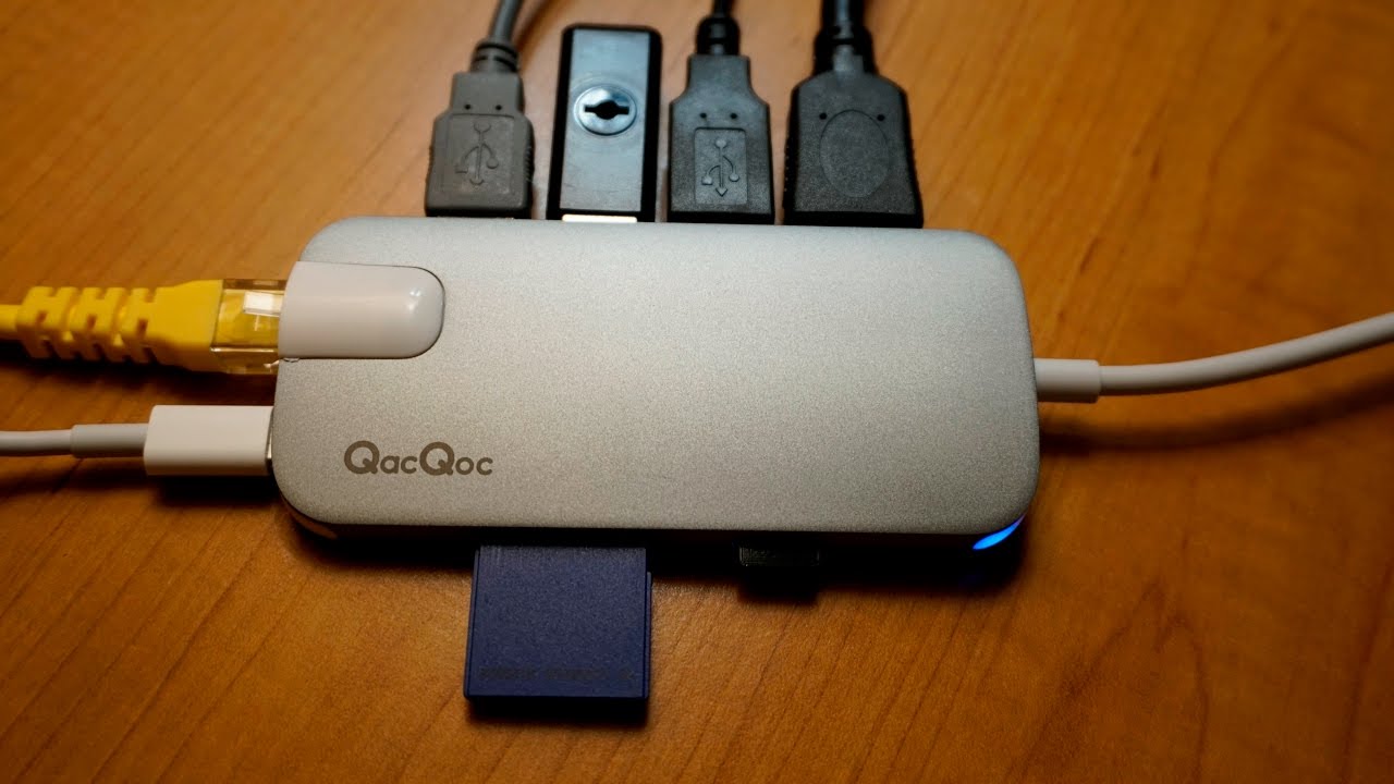 QacQoc GN30H USB-C Hub Review