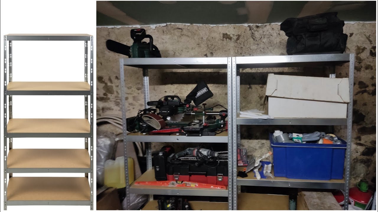 étagères de garage parkside à 20€ en soldes! bien ou pas bien ?