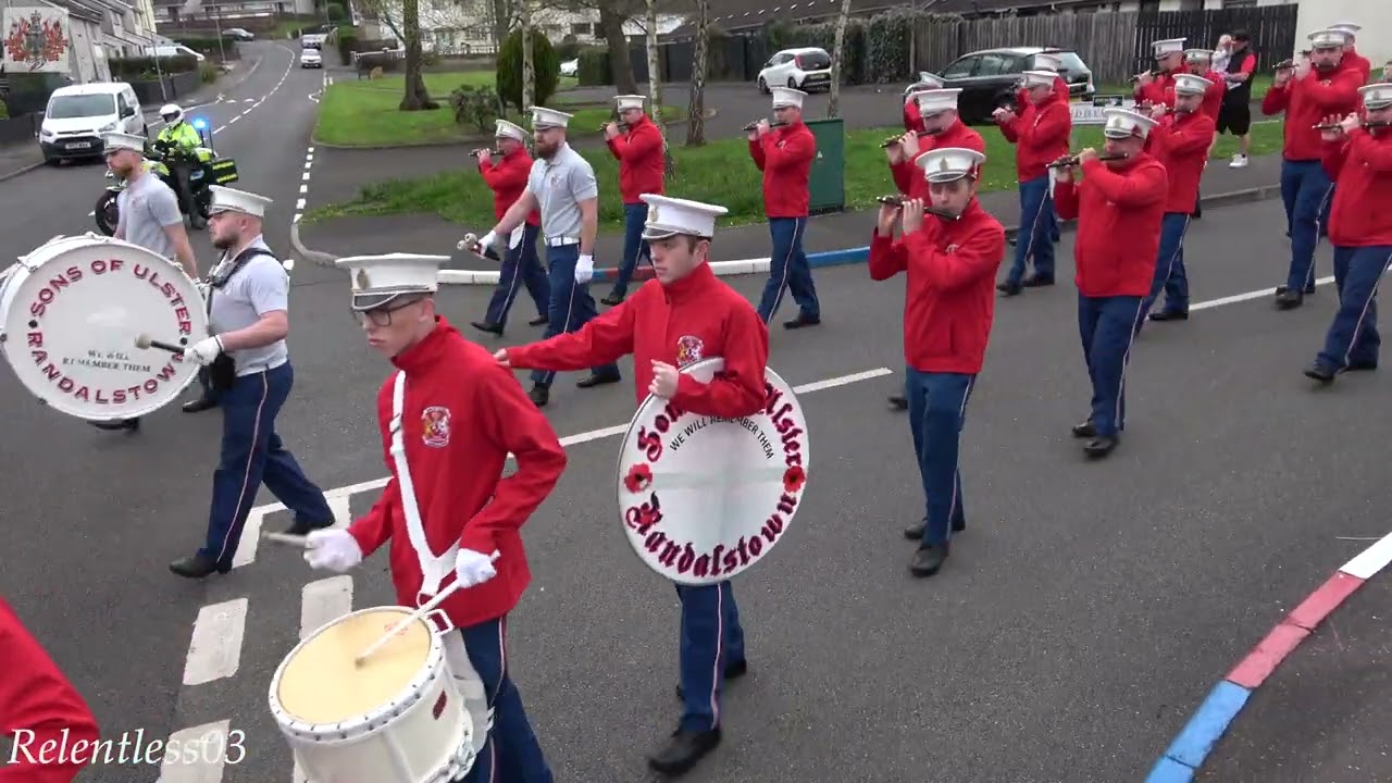Randalstown Sons Of Ulster (Full Clip 4K) @ Their Own Parade 16/04/22 (4K)