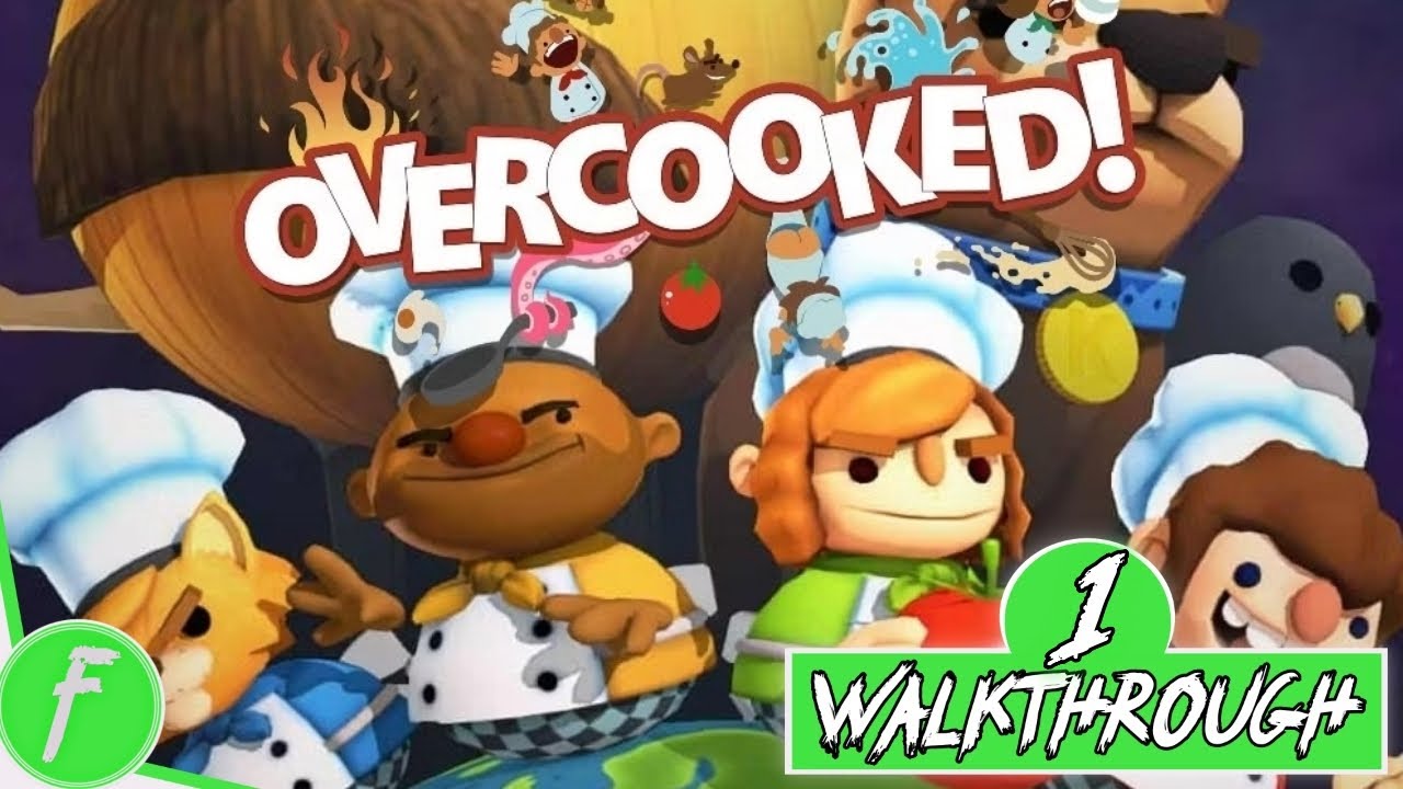 Overcooked FULL WALKTHROUGH Gameplay HD (PC) | NO COMMENTARY | PART 1