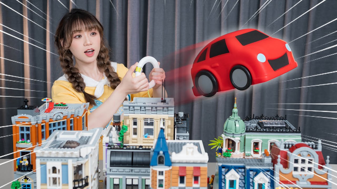 黑科技玩具機器人！竟然可以在微縮世界裡開車？SONY toio 迷你方向盤