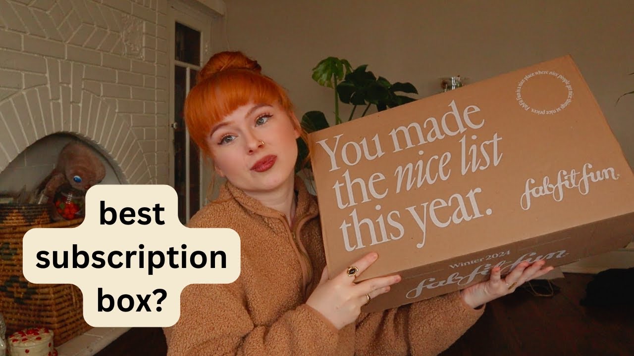 FabFitFun Winter 2024 Unboxing | My First Box!