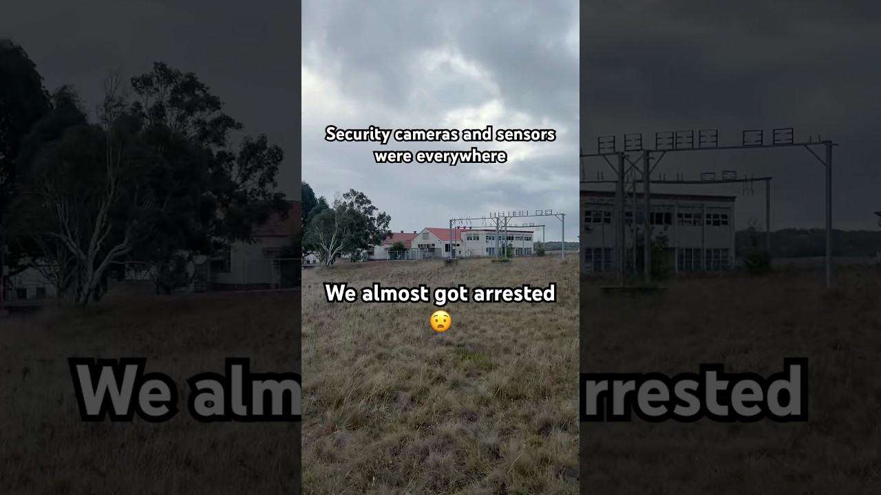 Security came while we were inside this abandoned military base #abandoned #urbex #abandonedplaces