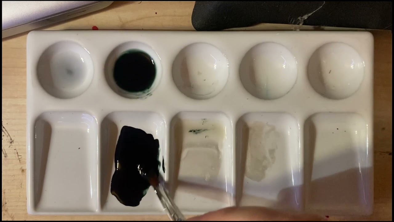 Iridescent Watercolour Medium Demonstration - Jackman’s Art Materials