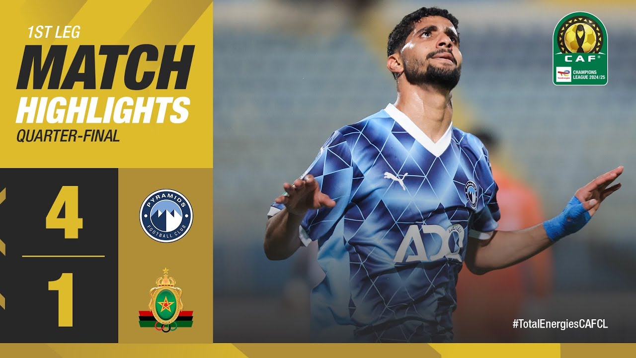 #TotalEnergiesCAFCL | HIGHLIGHTS | Pyramids FC 🆚 ASFAR | Quarter-Finals 1st Leg | 2024/25