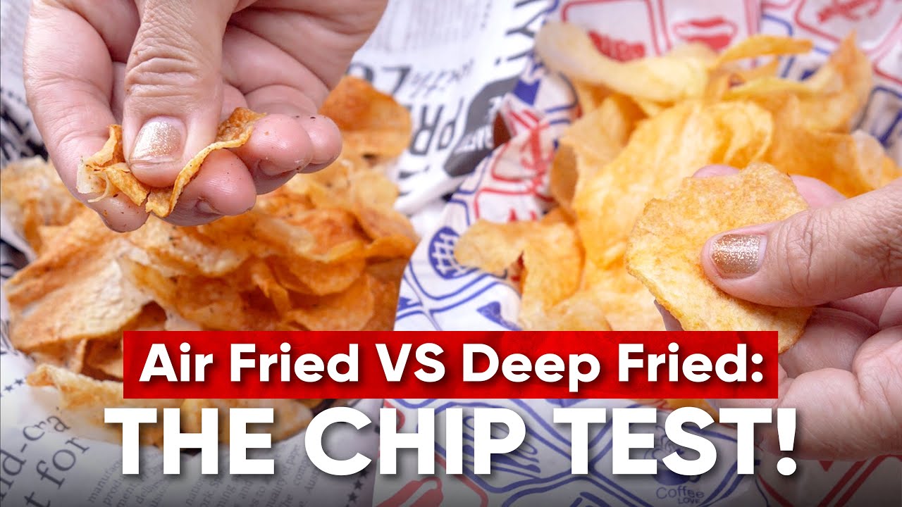 The BEST Crispy Air Fryer Potato Chips (Easy & Healthy Recipe)
