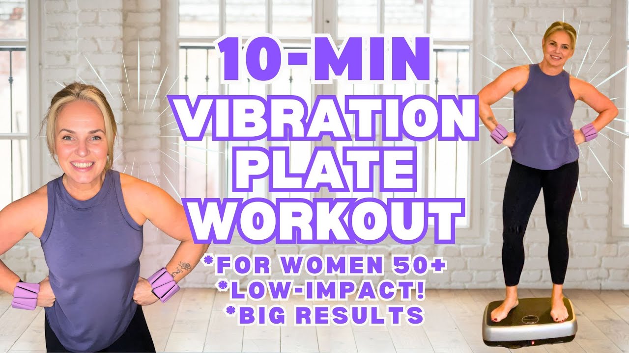 Vibration Plate Workout for Women 50+ ✨ Feel Lighter, Stronger & More Mobile in 10 Minutes