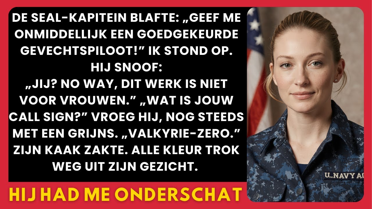 Hij Zei Dat Vrouwen Niet Thuis Horen in Gevecht—Mijn Roepnaam Maakte Hem Meteen Stil.