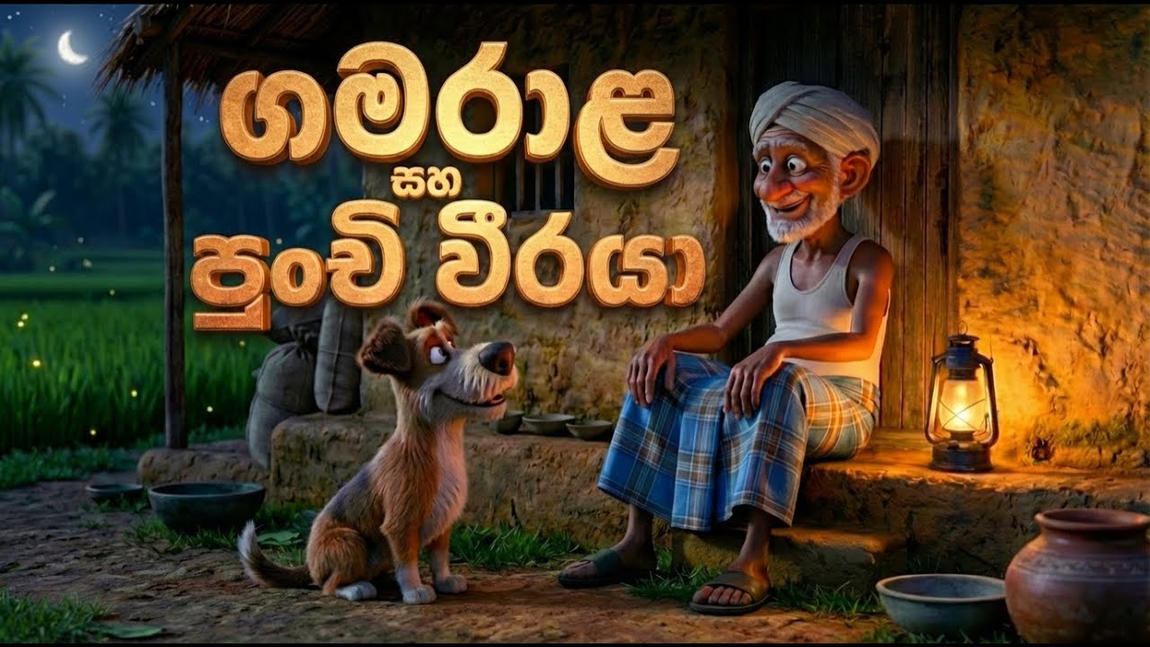 ගමරාළ සහ පුංචි වීරයා- Sinhala 3D animation - Children’s stories in Sinhala cartoon