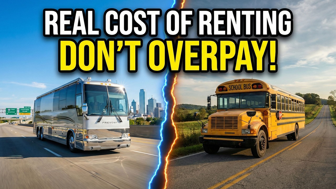How Much Does a Charter Bus Cost in the United States?