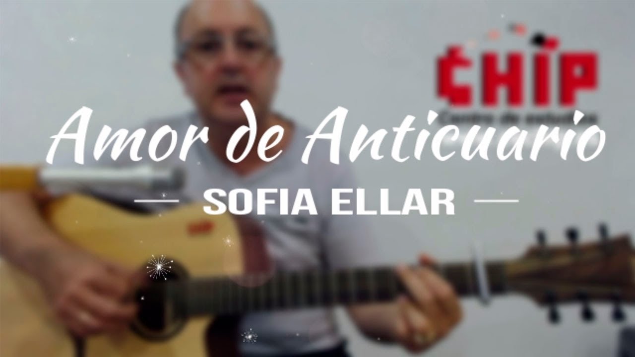 Como tocar Amor de Anticuario de Sofia Ellar Tutotial Guitarra fácil