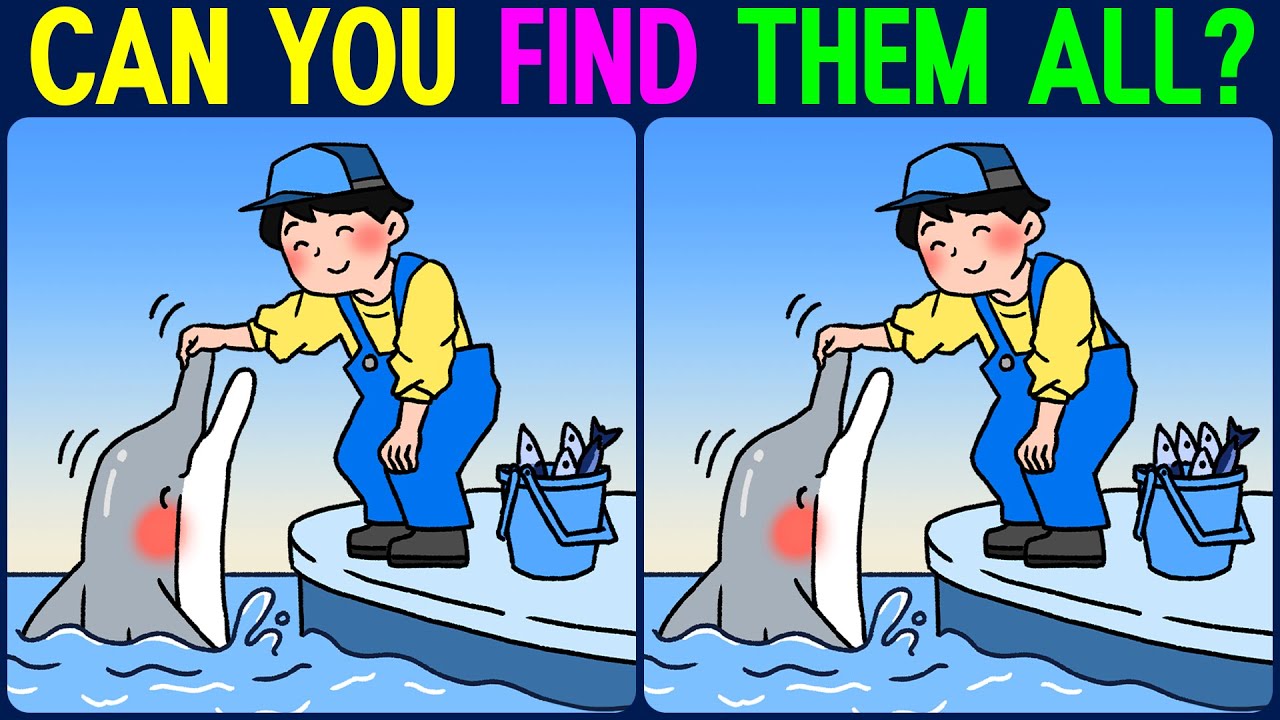 【Find the Difference】 CAN YOU FIND THEM ALL?
