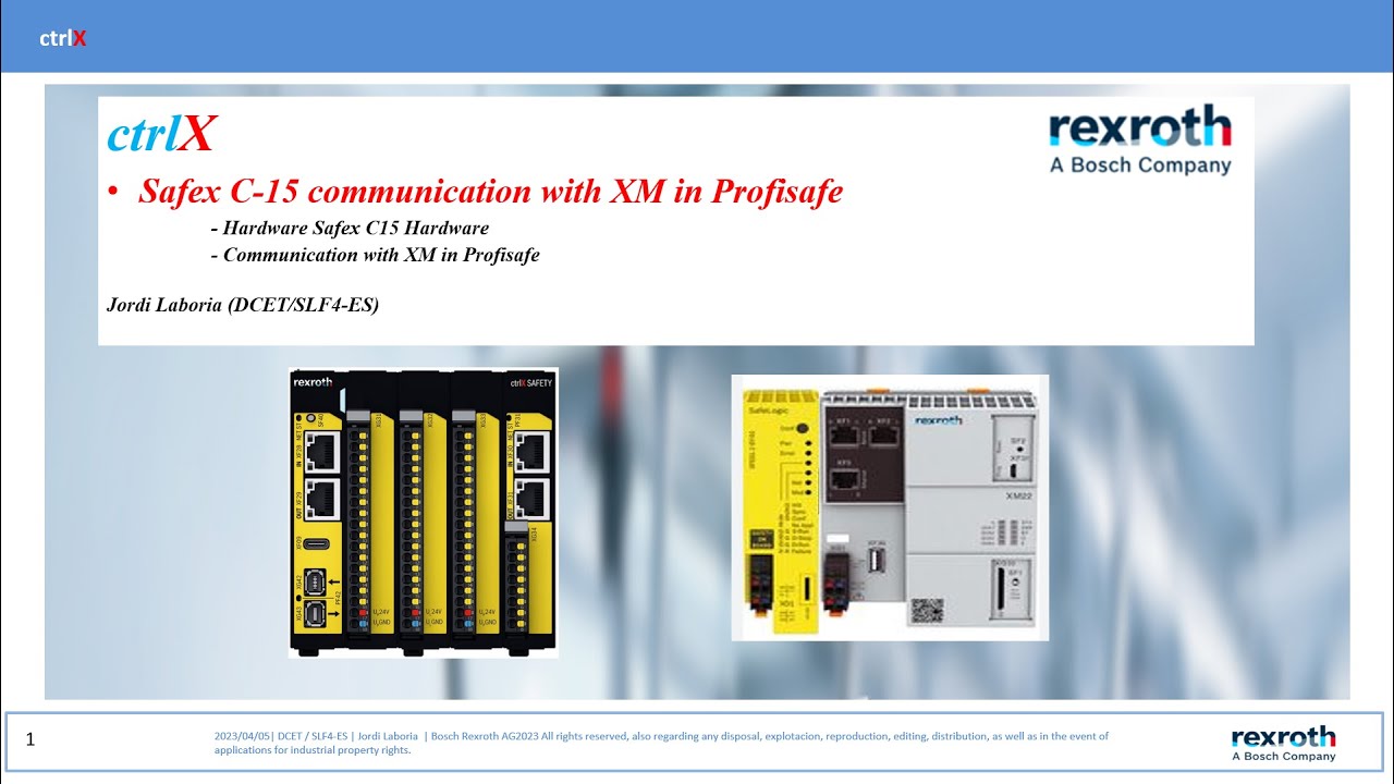 Safex C- 15 With XM Safelogic (Profisafe)