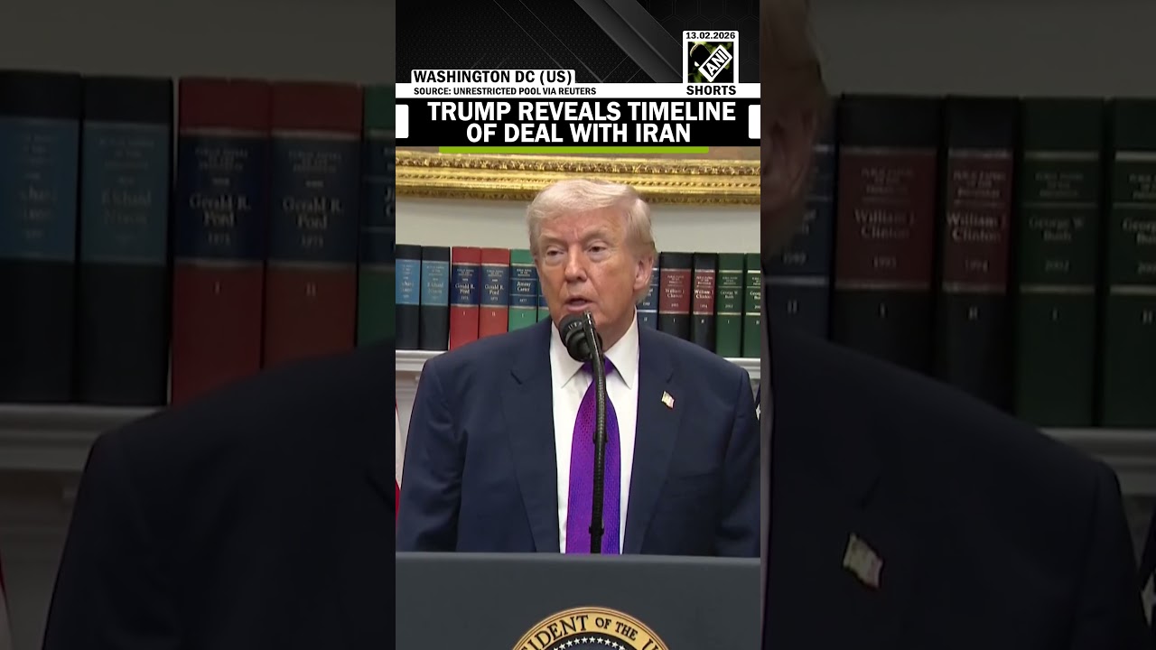 Donald Trump reveals timeline of deal with Iran | Iran-US tensions