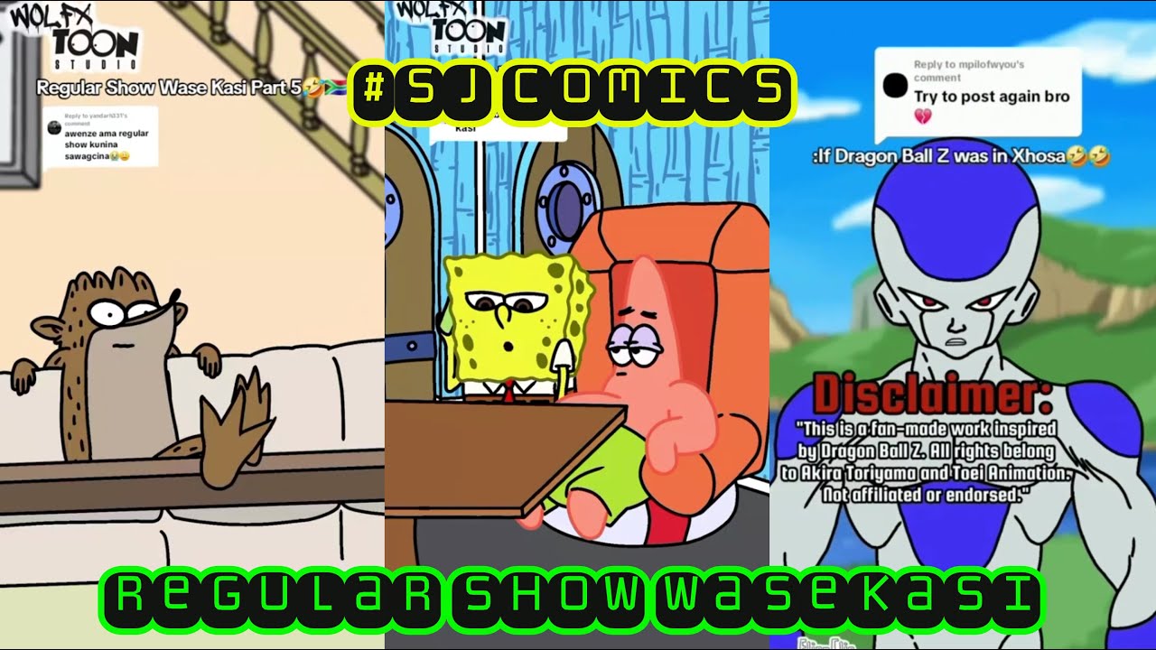 Regular Show Wasekasi 🤣🇿🇦 (must watch) #comedy #comedymove #comedyfilms #sketchcomedychannel #funny