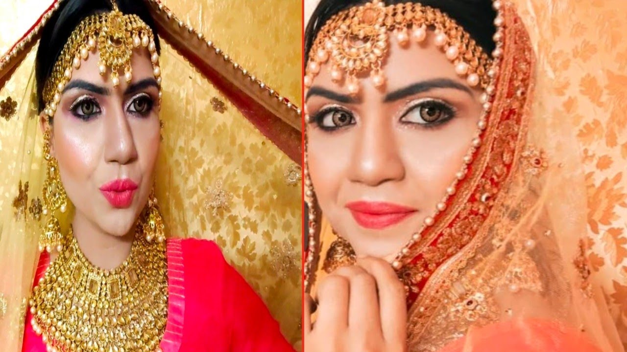 बिना ब्यूटी पार्लर Bridal MAKEUP  कैसे करें | MAKEUP Tutorial for Beginners| BEAUTY PARLOUR COURSE