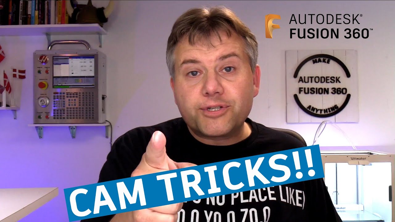 Fusion 360 — CAM Tricks YOU MUST Know-HINT: It's NOT What You Think — Ask LarsLive