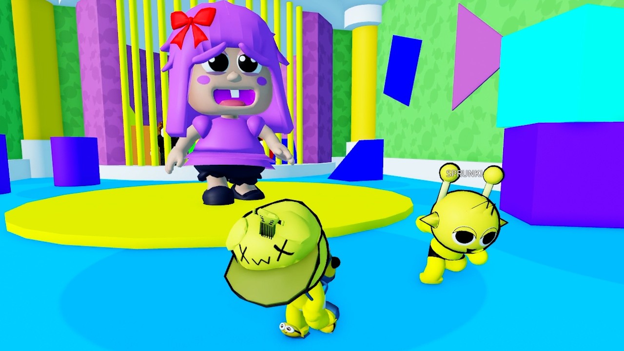 Sprunki Baby Mard & Baby Simon Played Baby Polly House Escape Obby in ROBLOX | Incredibox Sprunki