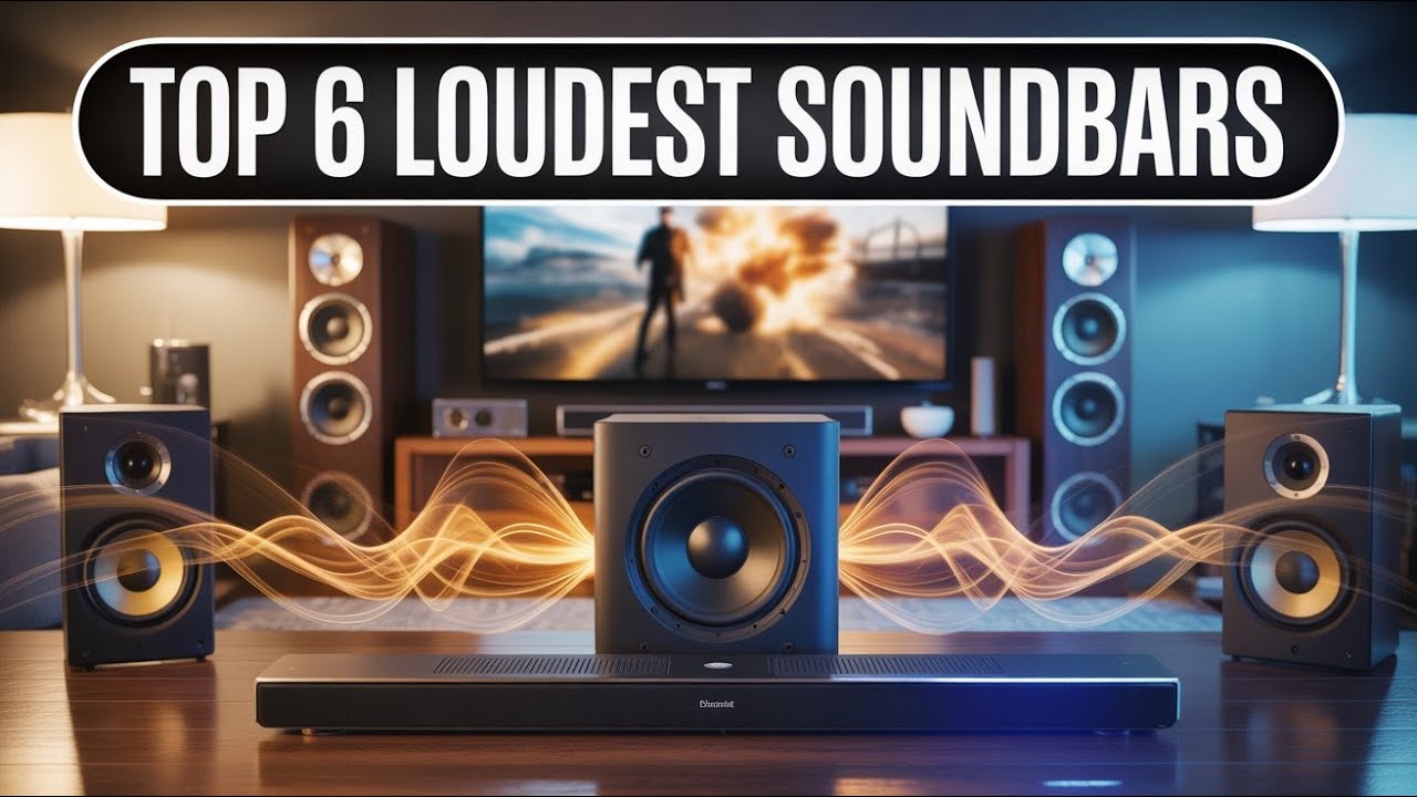 6 Loudest Dolby Atmos Soundbars of 2026