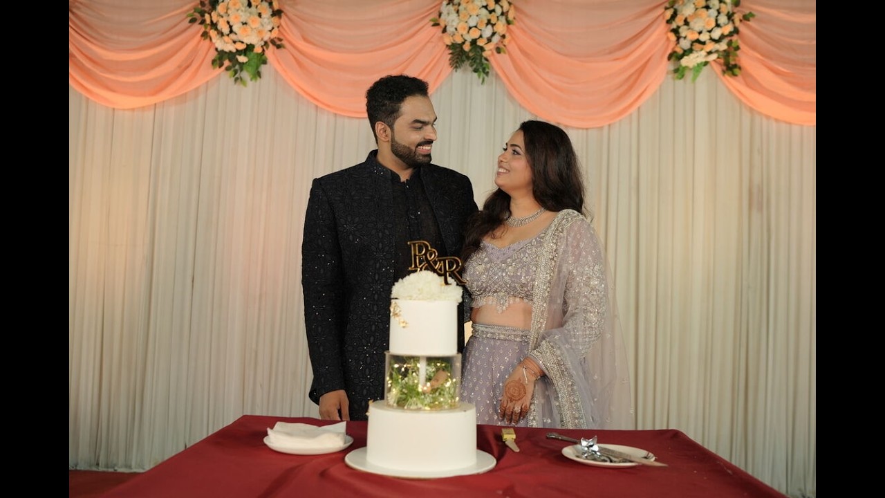 Pavitra and Rakshith Engagement Video