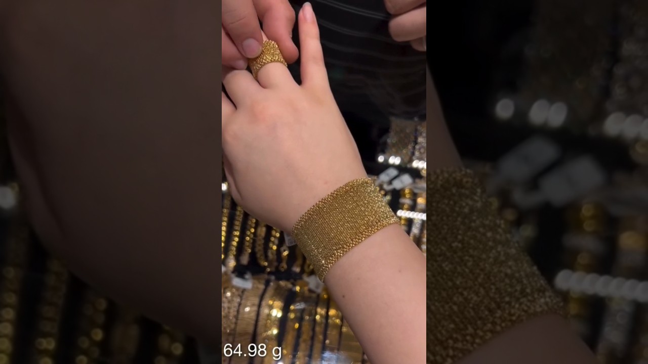 Arabic Gold Jewellery | Latest Gold Bracelet Designs 2025 | Elegant & Luxury Arabic Style