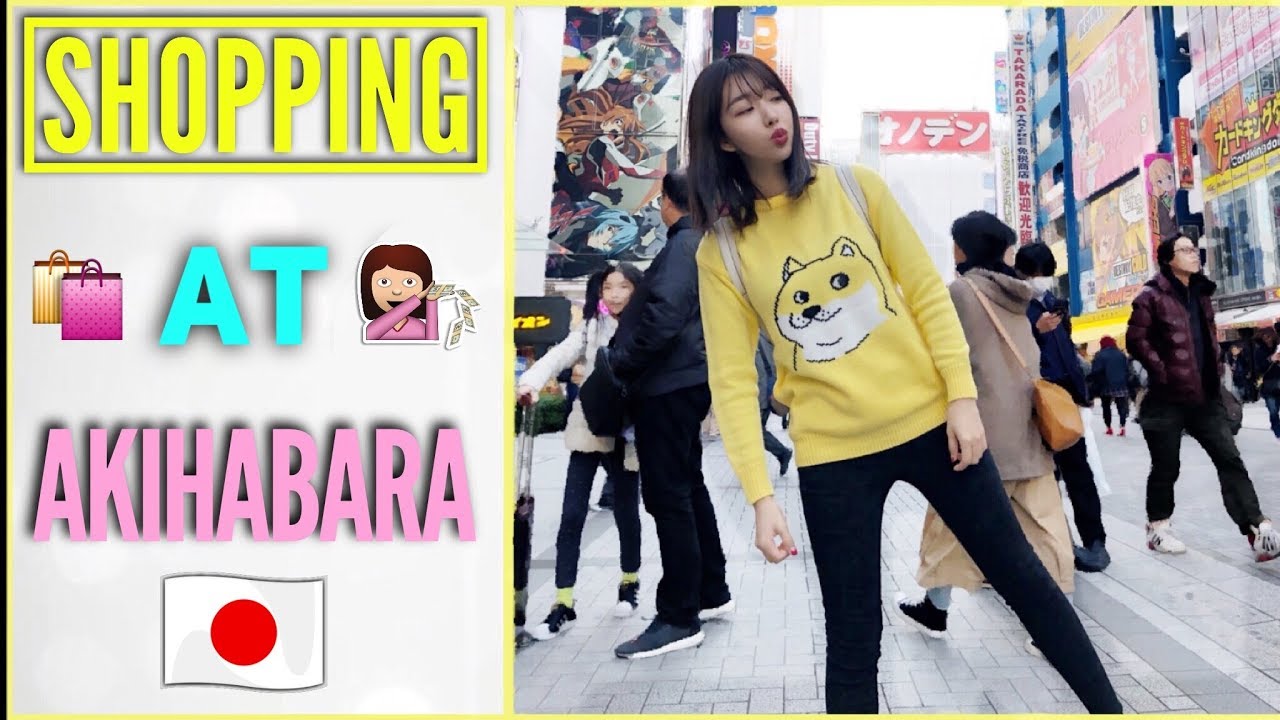 VLOGMAS DAY 24: SHOPPING FOR WEIRD THINGS IN AKIHABARA!