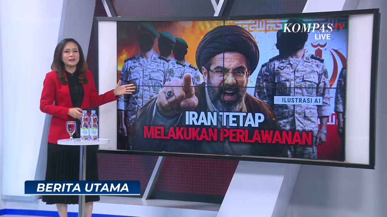 Ketegangan Konflik Timteng :  Iran Tak Gentar dan Tetap Melawan AS Klaim Menang