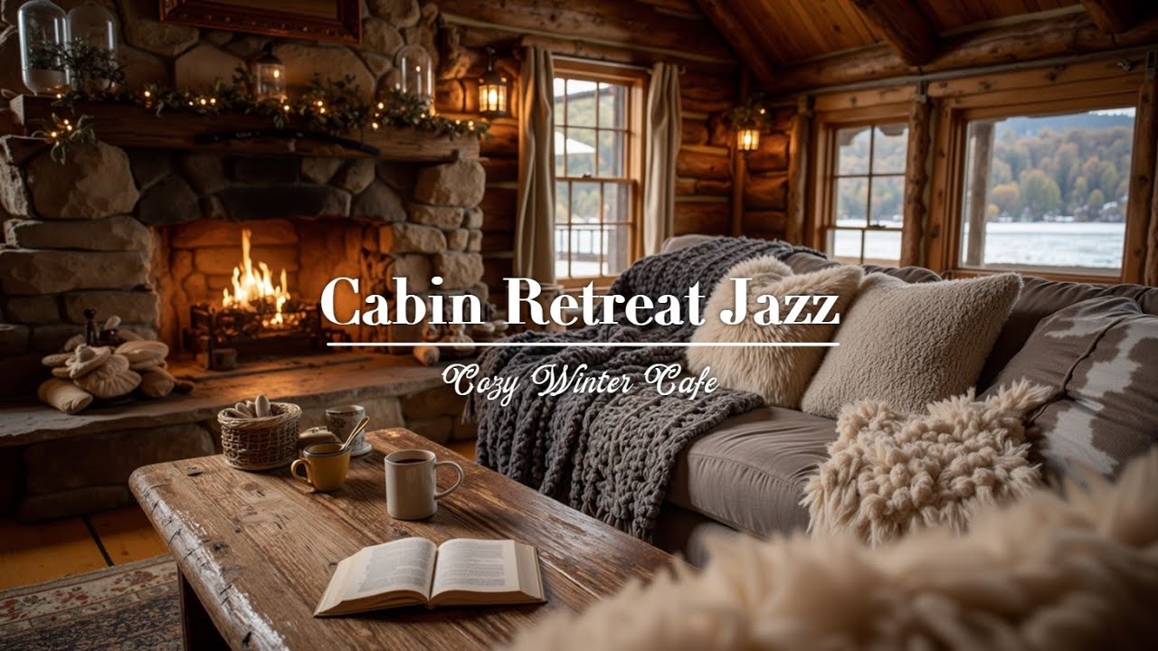 Cozy Cabin Jazz Vibes Зимнее Кафе Гладкий Джаз для Расслабления