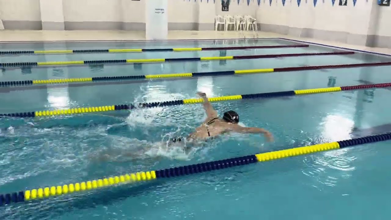 IM 1분 20초 속도는 어느정도일까? 🏊🏻‍♀️