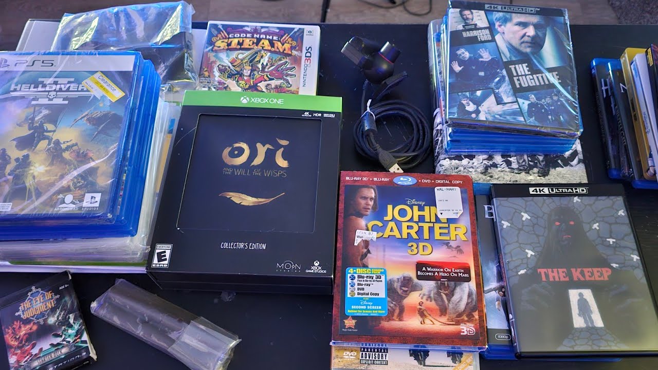 Recent and Not-So-Recent Pickups - 4K, Blu-ray, and Video Games - 4/22/2025