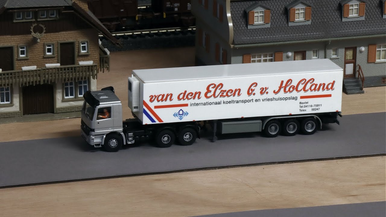 Herpa oplegger geschikt maken voor Viessmann CarMotion | Modelbouw Tutorial NL