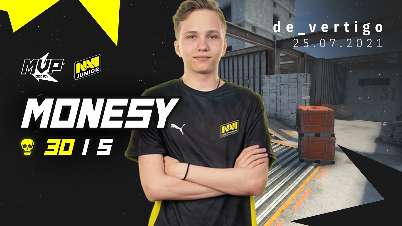 MVP CSGO POV: NaVi Junior m0NESY (30/5) vs FURIA Academy (de_vertigo) @ WePlay Academy League