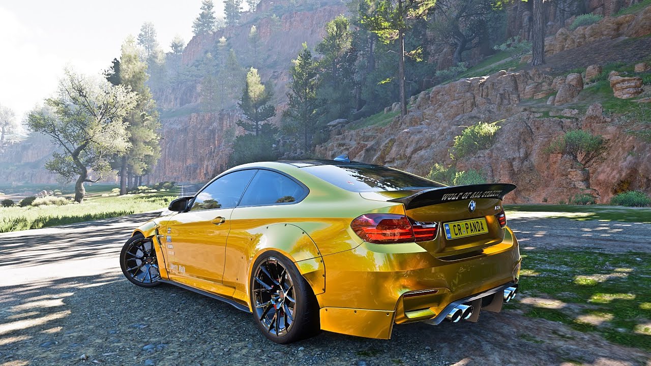 BMW M4 F82 - Forza Horizon 5 | Thrustmaster TMX Gameplay
