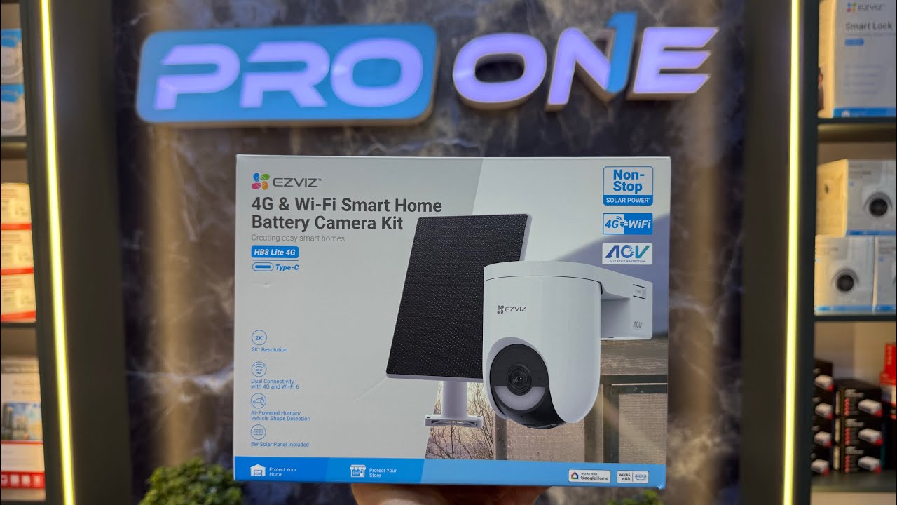 WiFi ham, SIM karta ham! Tok yo‘q joyda ishlaydigan kamera – EZVIZ HB8 Lite 4G | Simsiz kamera 2026