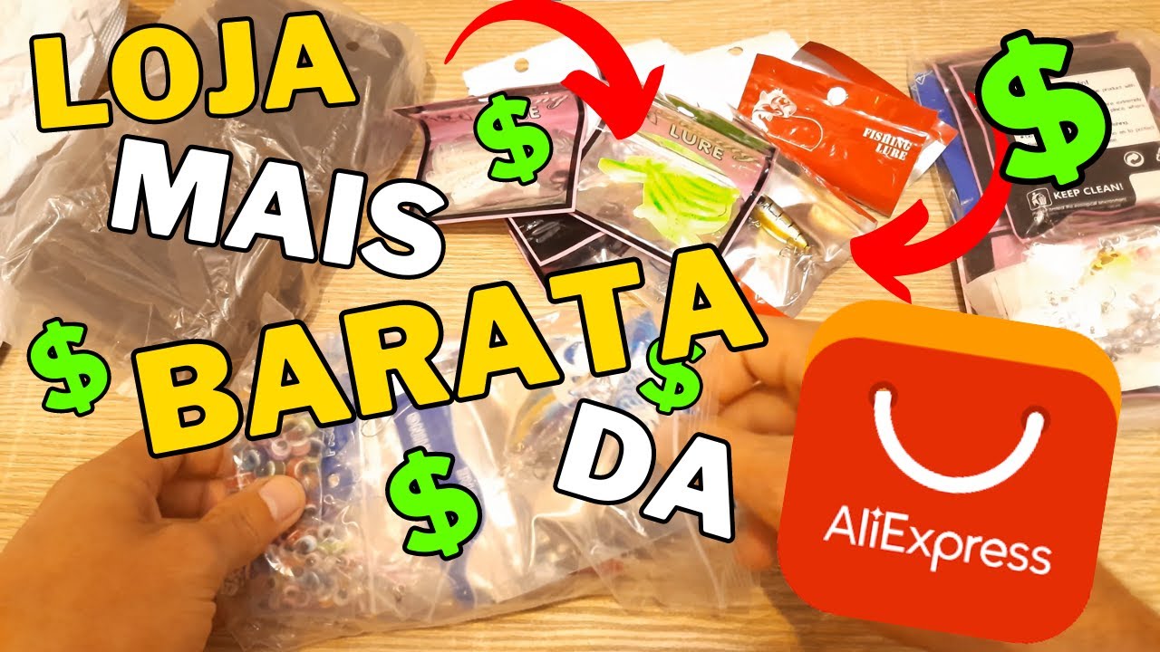NUNCA VI TANTAS ISCAS ULTRALIGHT DA CHINA JUNTAS! UNBOXING DE MICRO ISCA PARA PESCA.