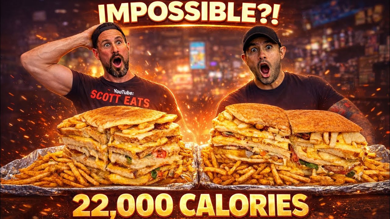 I Tried Cheesie's 22,000 Calorie Grilled Cheese With Nate Figgs… This Shouldn’t Be Possible