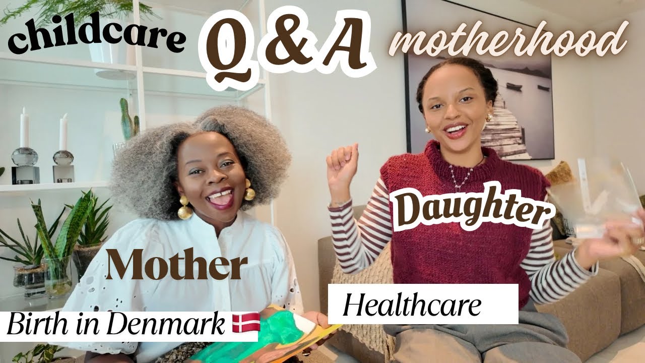 Q & A with my daughter about Motherhood/ Birth in Denmark/Day care/ Healthcare / Prenatal visits