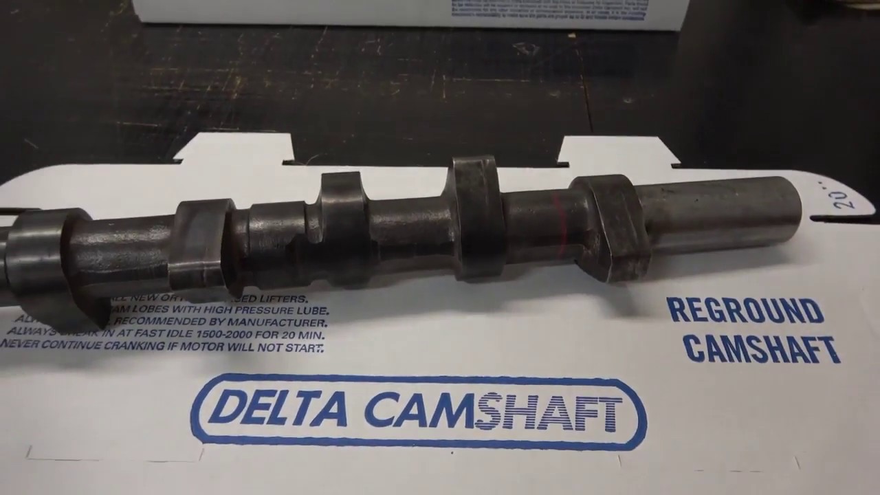 Rumely camshaft cutting tooling and regrinding