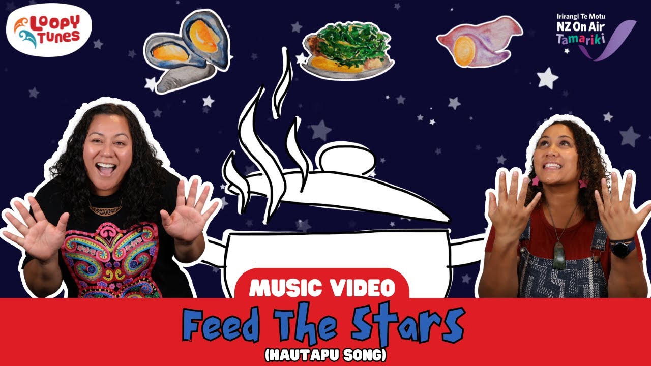 Feed The Stars (Hautapu Song) | Matariki | Kids Songs | Bilingual Māori | Action Song