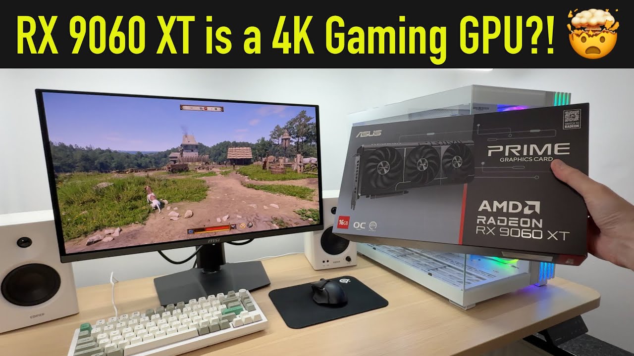 Real Gameplay Experience: Can RX 9060 XT handle 4K gaming? [Ray Tracing & FSR 4]