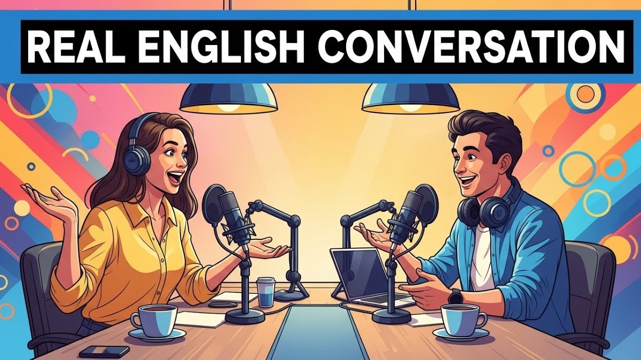 LEARN REAL ENGLISH CONVERSATION - COMPLETE SCRIPT