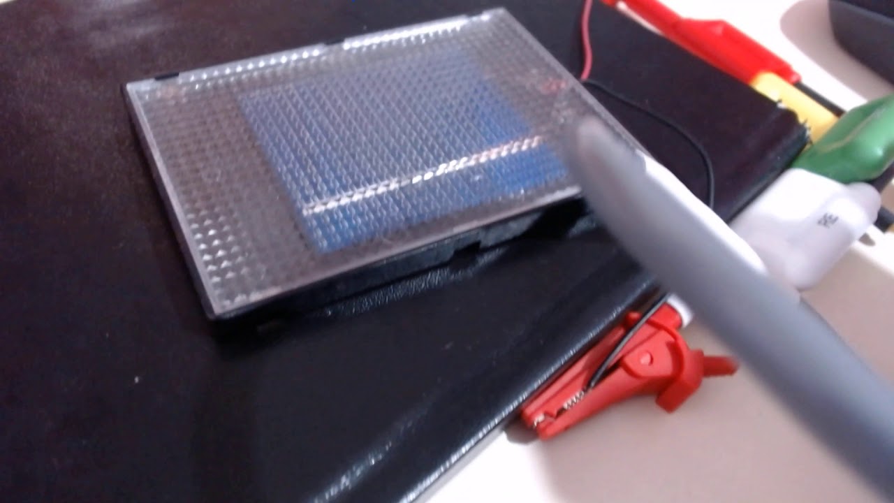 SMU 2450 for solar cell testing